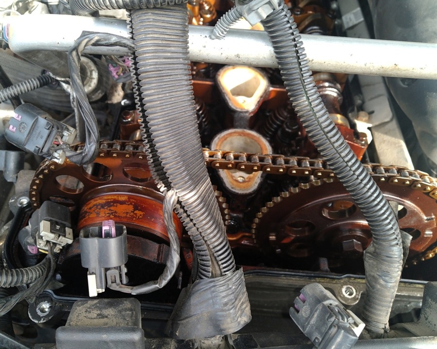 Замена цепи ГРМ Шевроле Трейлблейзер