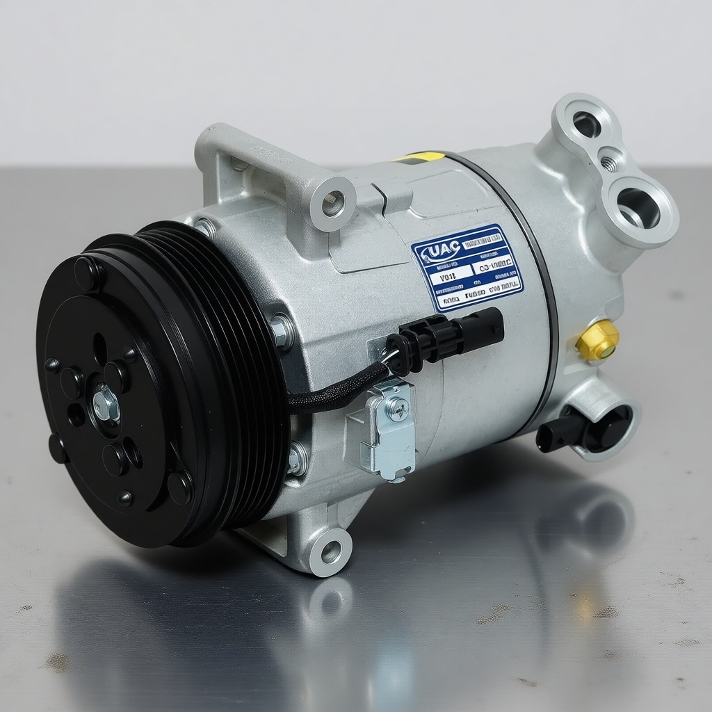 Новый компрессор кондиционера готов к монтажу