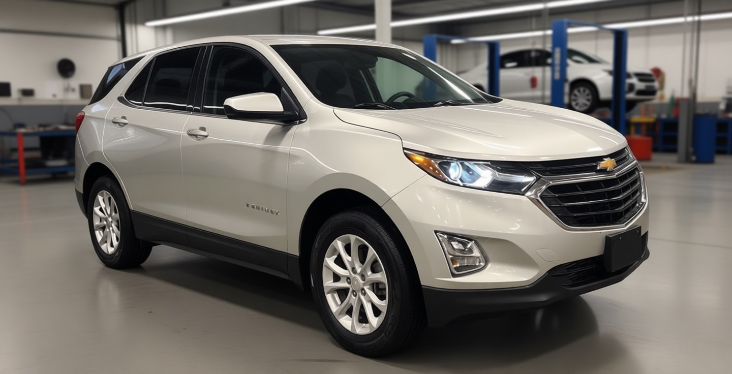 Шевроле Эквинокс после замены масла АКПП в автотехцентре