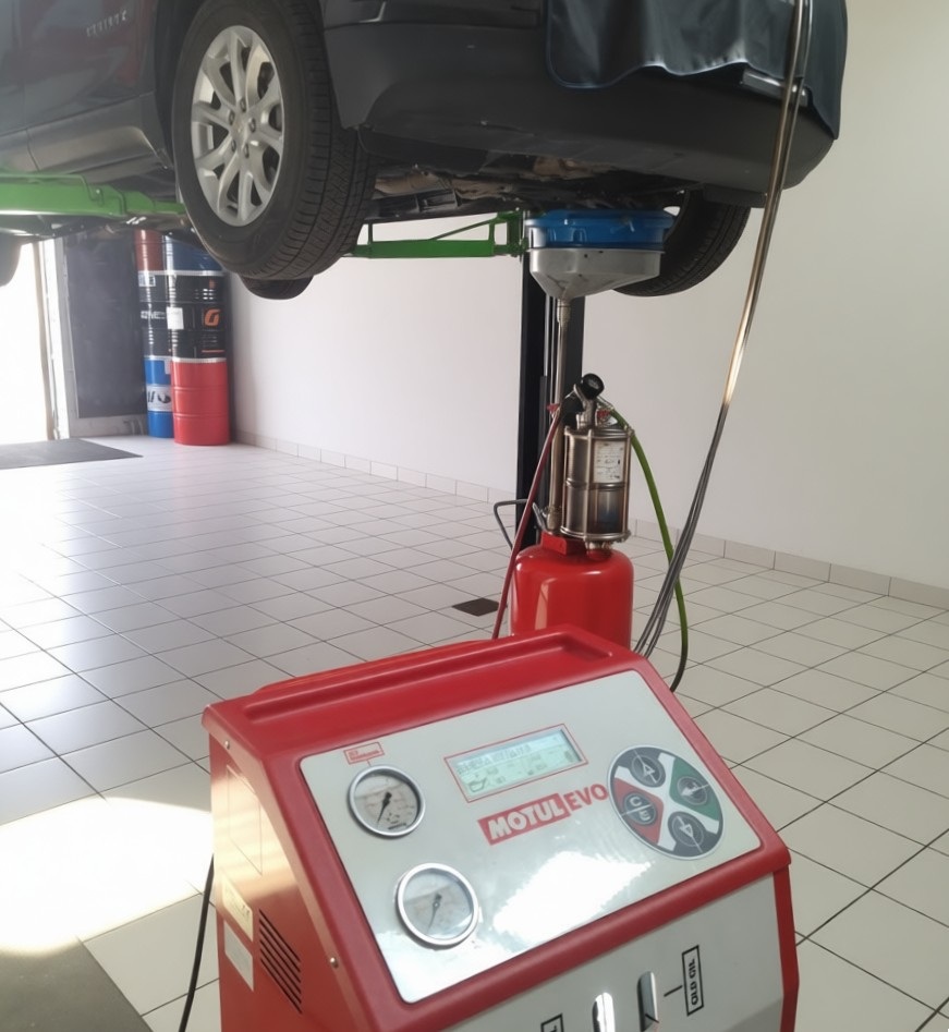 Аппаратная замена масла АКПП Шевроле Эквинокс