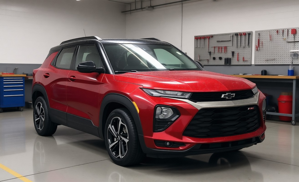 Шевроле Трейлблейзер после замены прокладки ГБЦ в автотехцентре