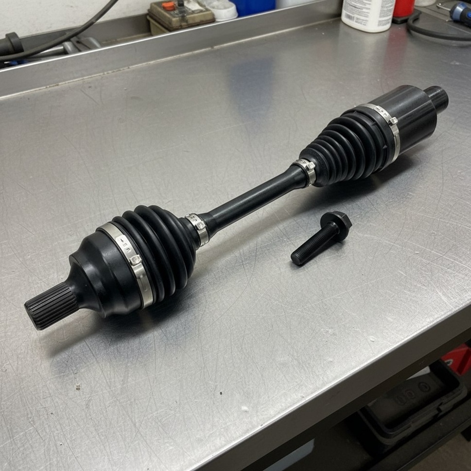 Новый приводной вал готов к монтажу