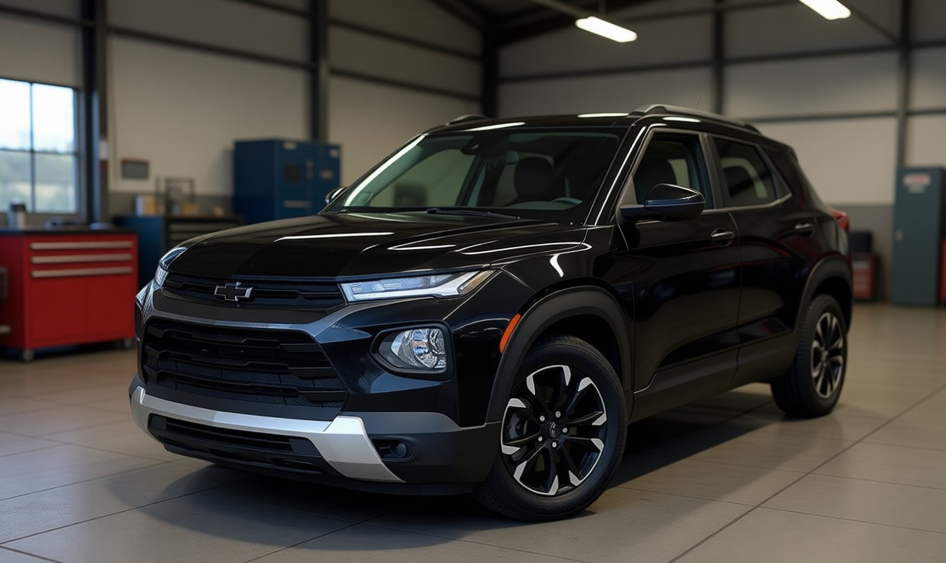 Шевроле Трейлблейзер после замены пружин в автотехцентре