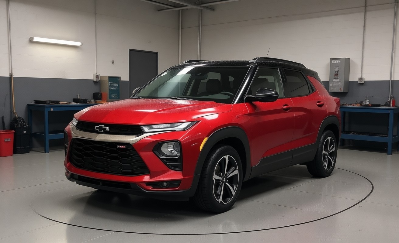 Шевроле Трейлблейзер после замены ремня ГРМ в автотехцентре