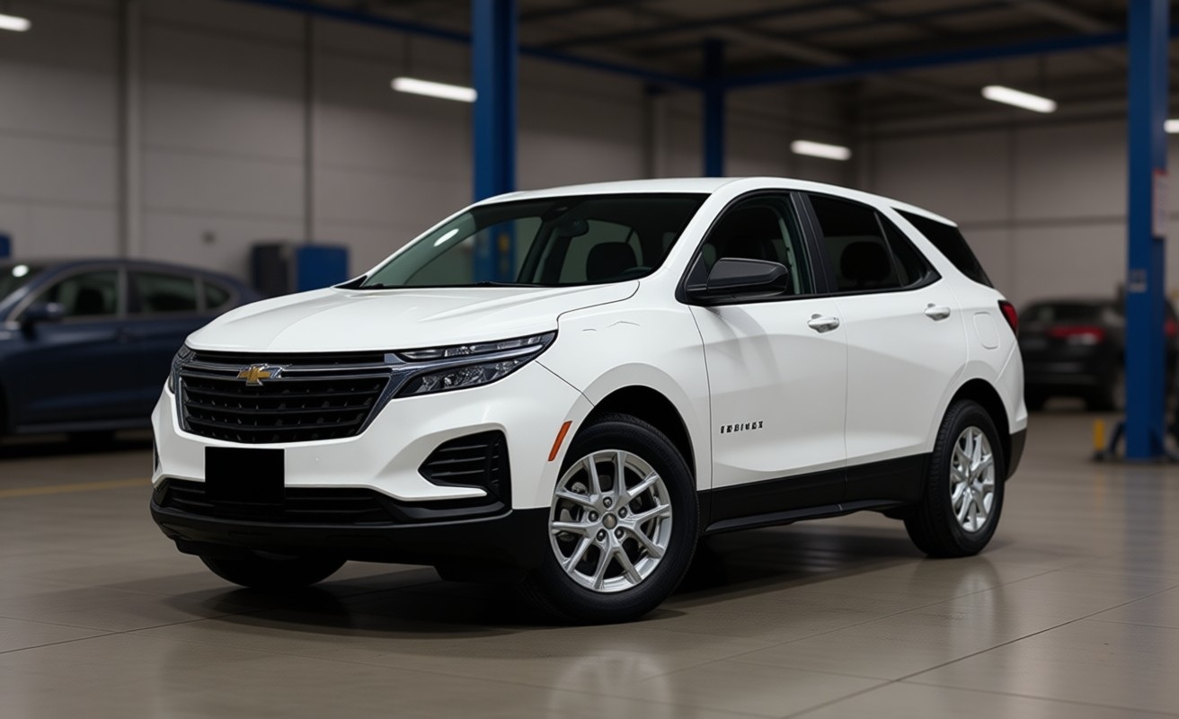 Шевроле Эквинокс после замены салонного фильтра в автотехцентре