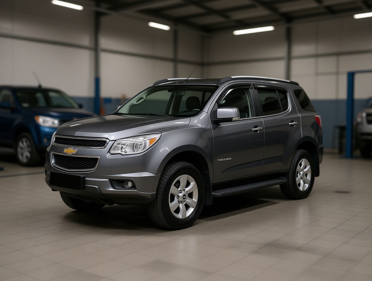 Шевроле Трейлблейзер после замены салонного фильтра в автотехцентре