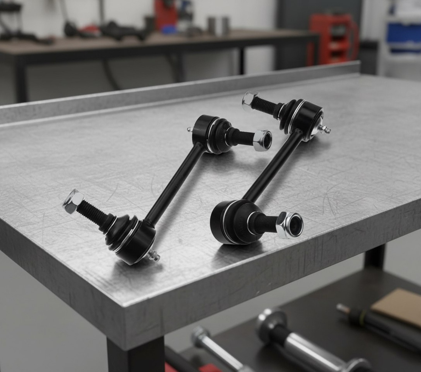 Новые стойки стабилизатора поперечной устойчивости готовы к установке