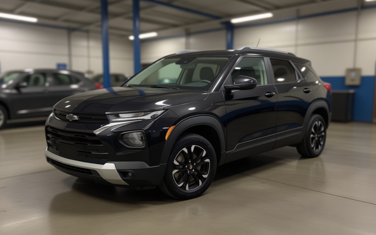 Шевроле Трейлблейзер после замены стартера в автотехцентре