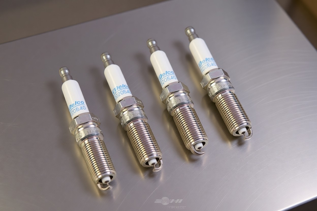 Комплект новых свечей готов к монтажу