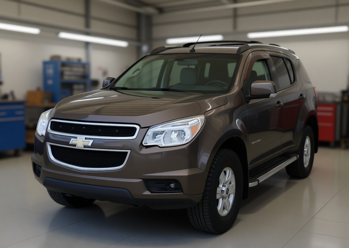 Шевроле Трейлблейзер после замены термостата в автотехцентре