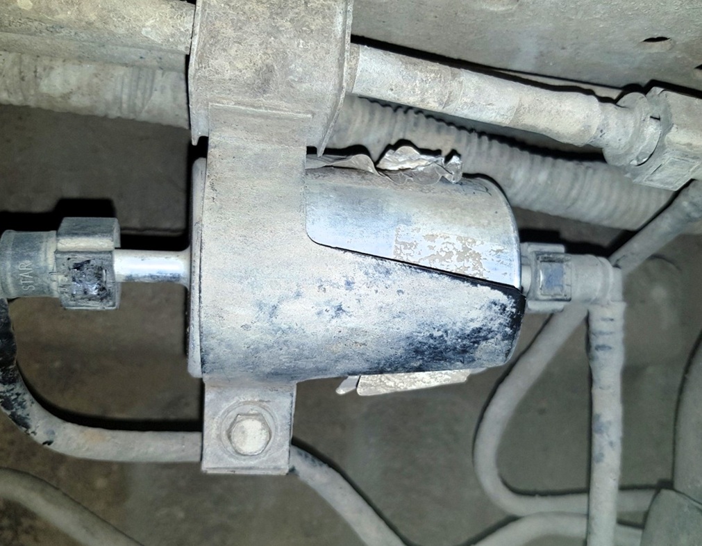 Замена топливного фильтра Шевроле Трейлблейзер