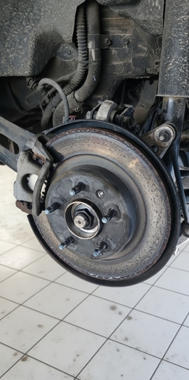 Замена тормозных колодок Шевроле Эквинокс