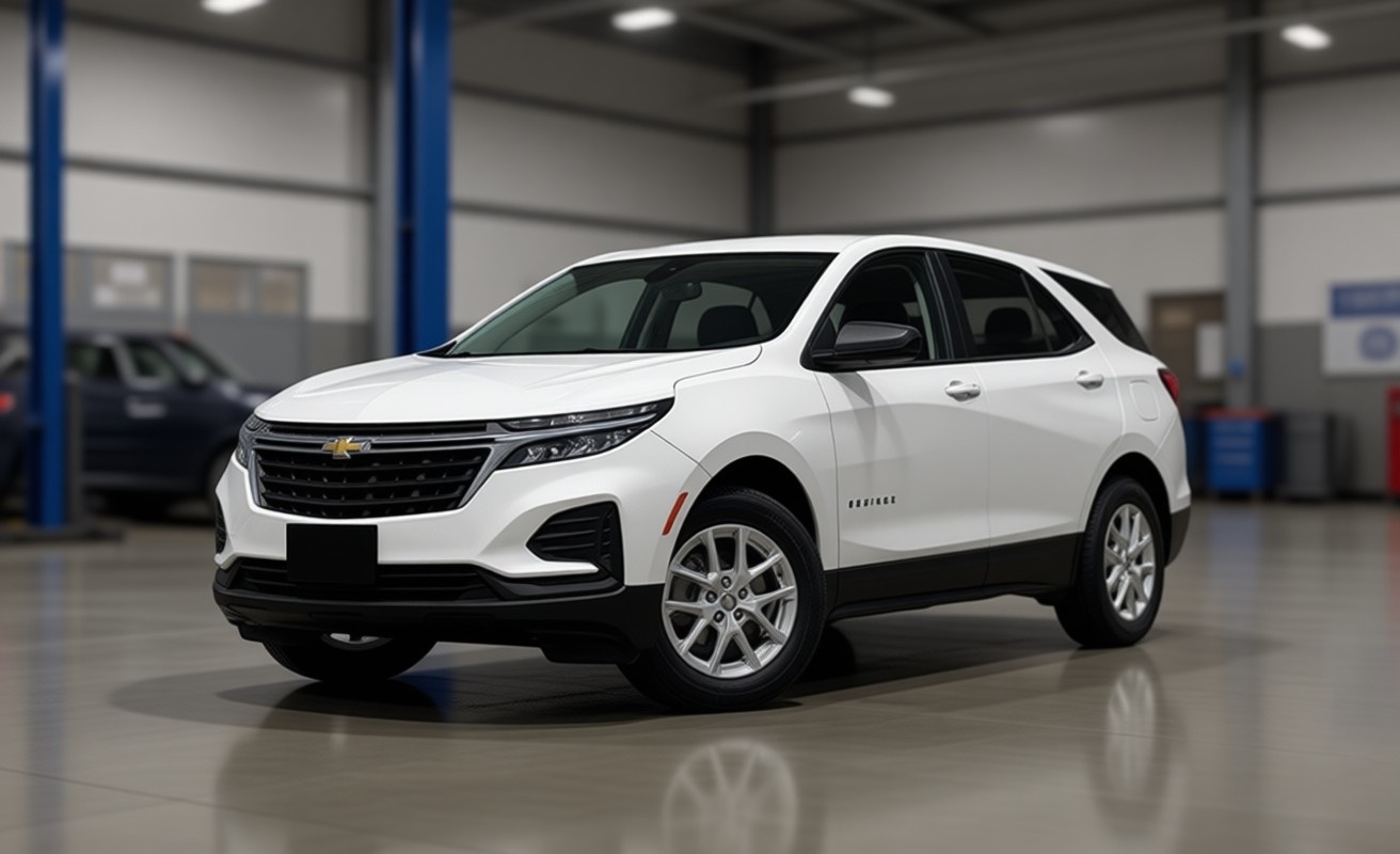 Шевроле Эквинокс после замены тормозной жидкости в автотехцентре