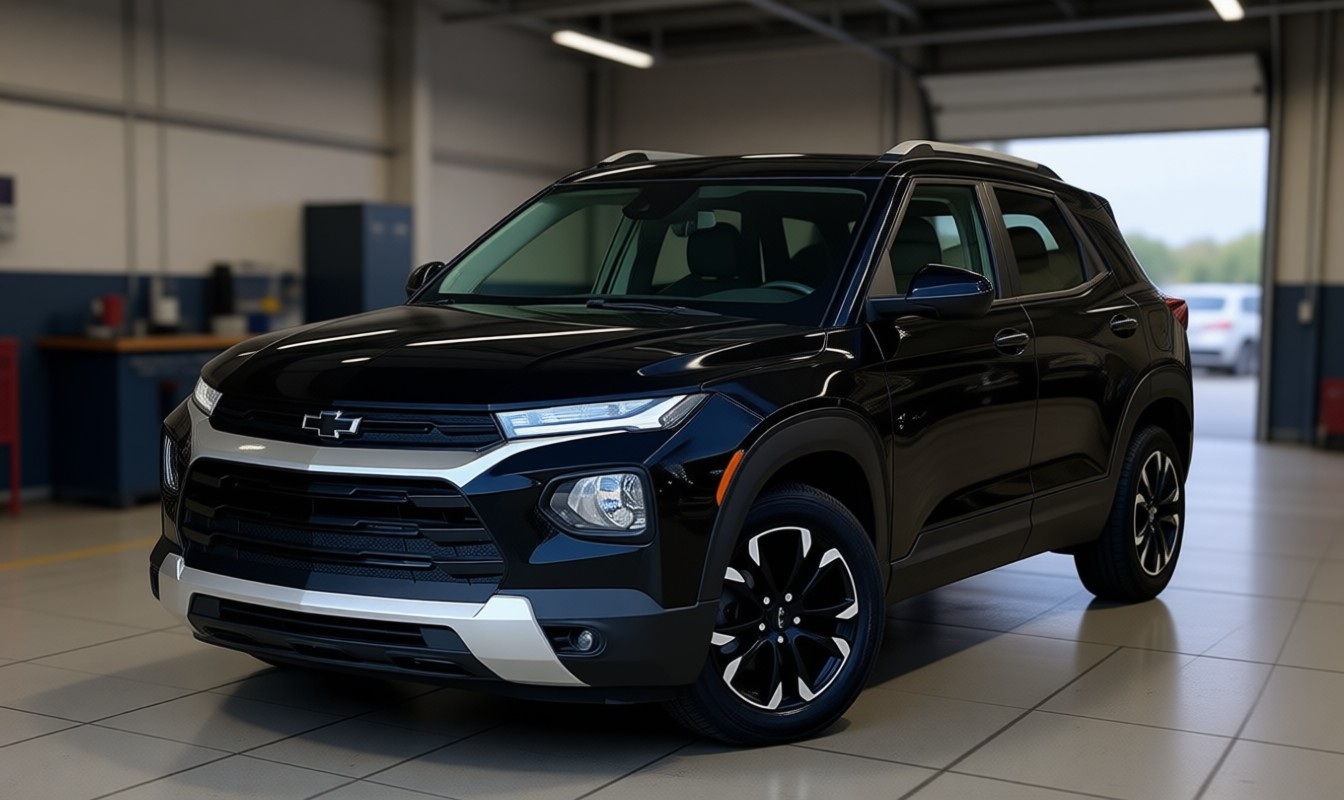 Шевроле Трейлблейзер после замены тормозной жидкости в автотехцентре