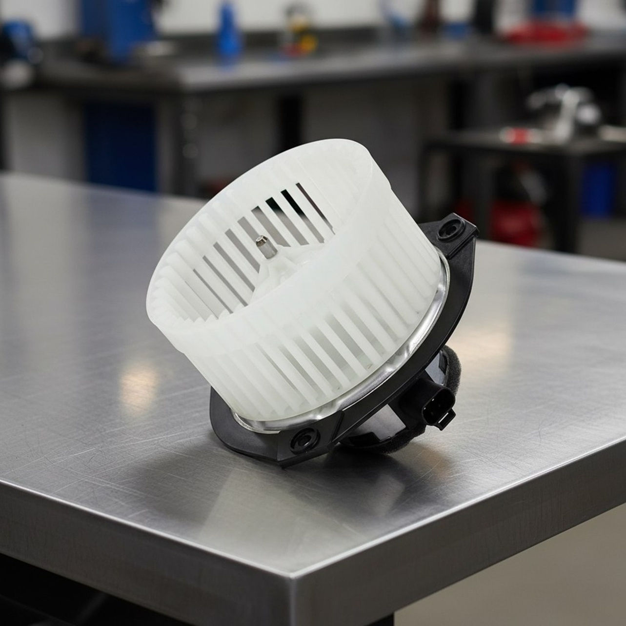 Новый моторчик печки готов к монтажу