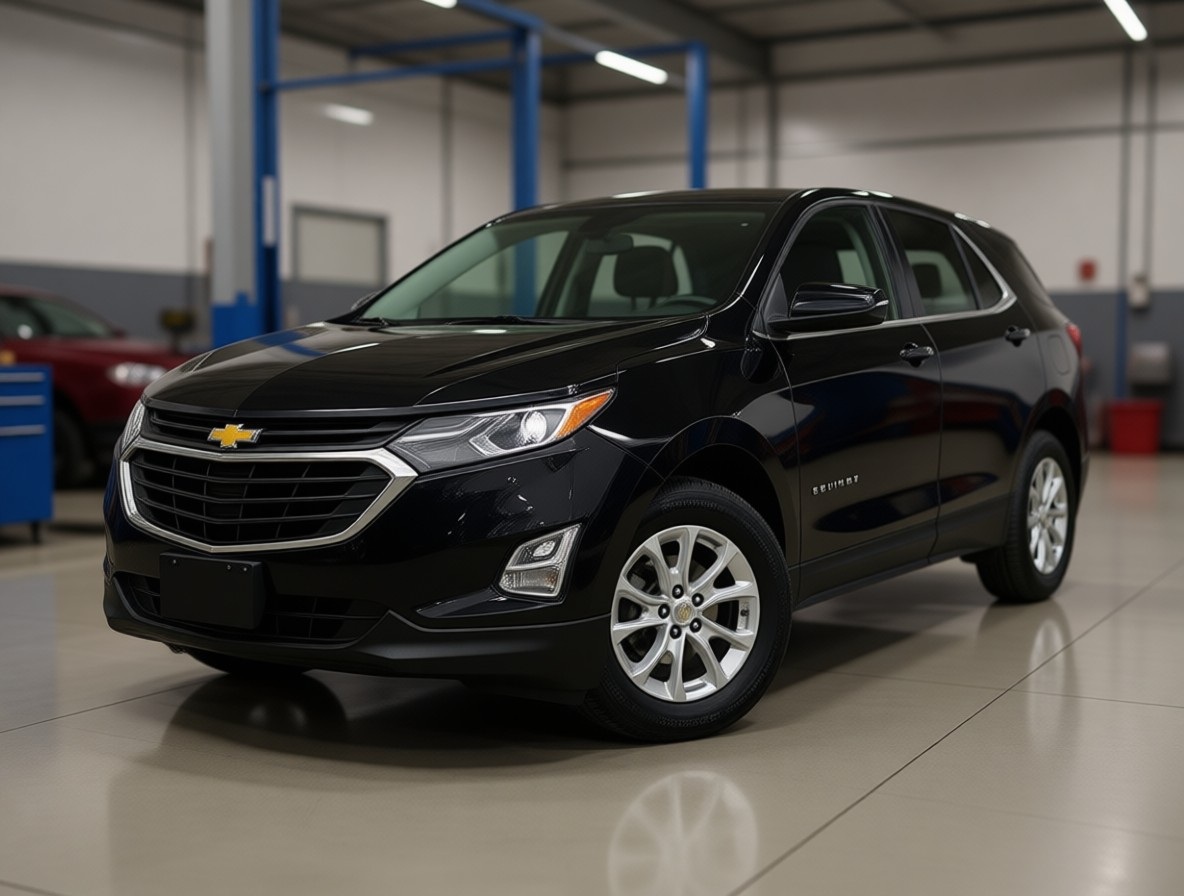 Шевроле Эквинокс после замены воздушного фильтра в автотехцентре