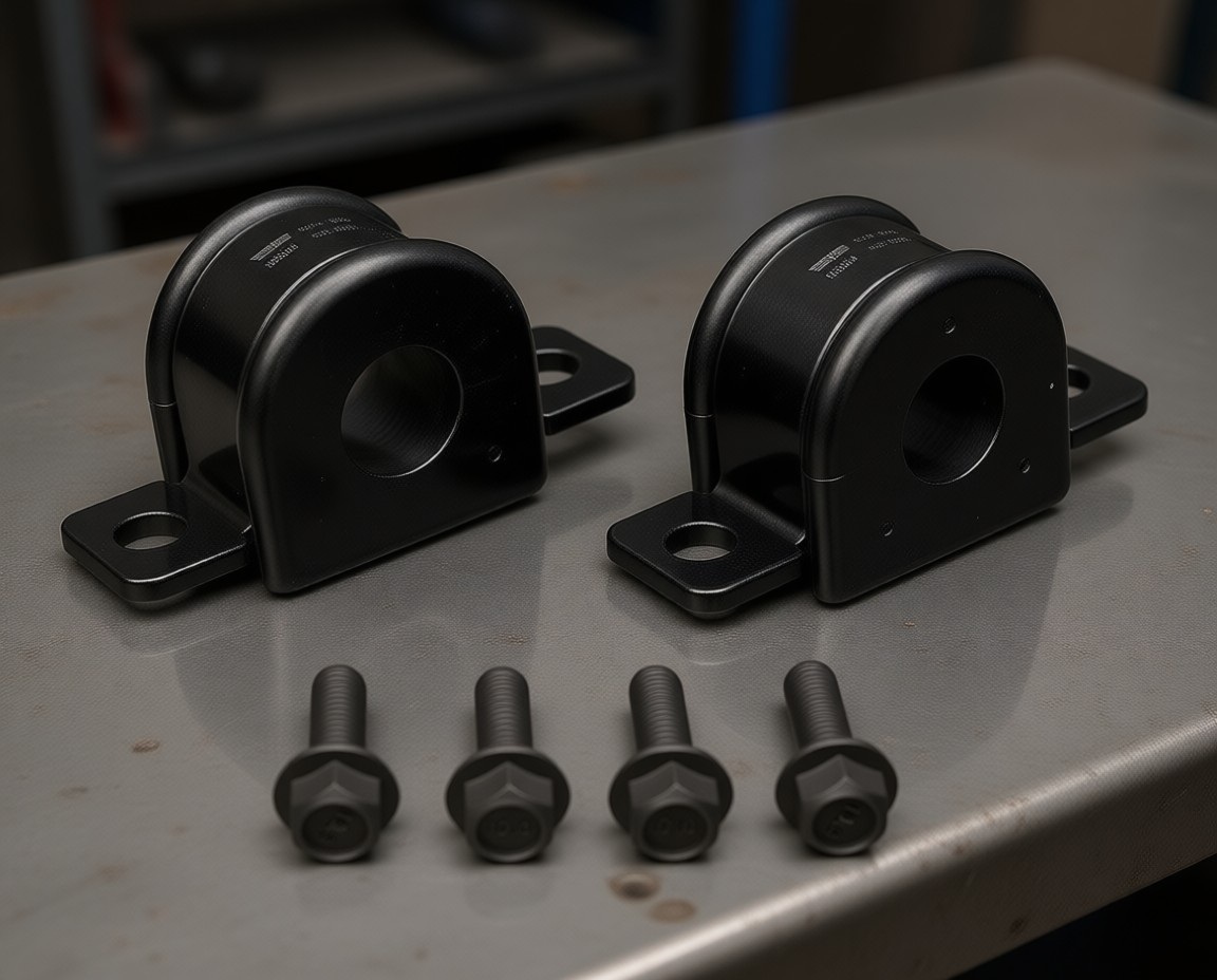 Новые втулки с крепежом готовы к монтажу