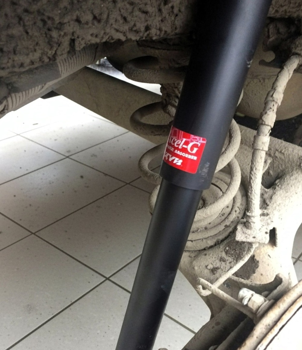 Замена амортизаторов Шевроле Спарк