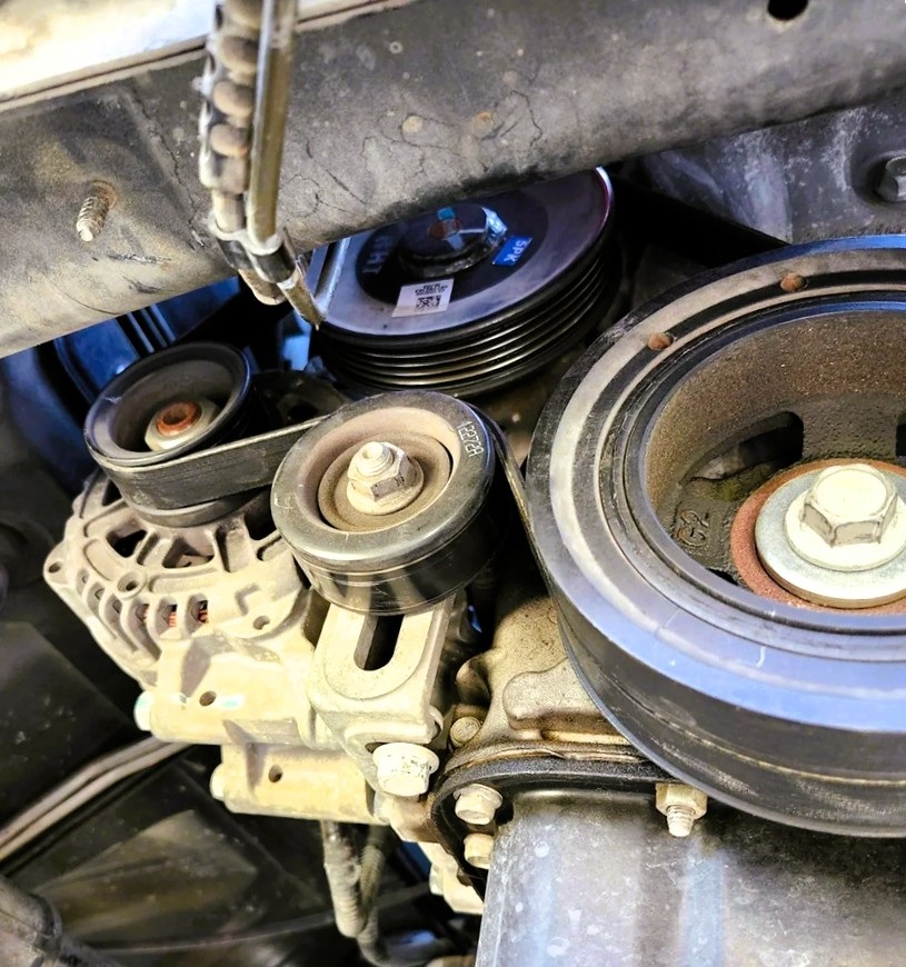 Замена генератора Шевроле Спарк