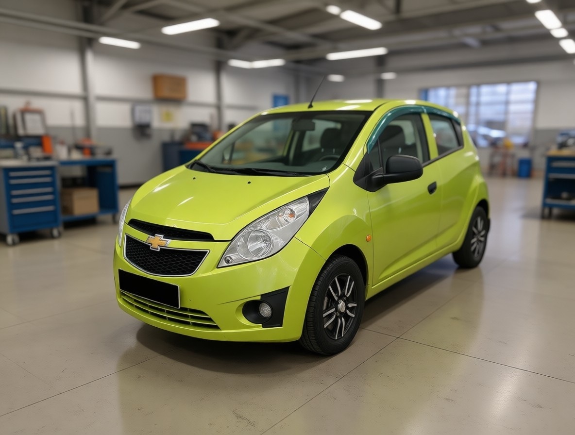 Шевроле Спарк после замены прокладки клапанной крышки в автотехцентре