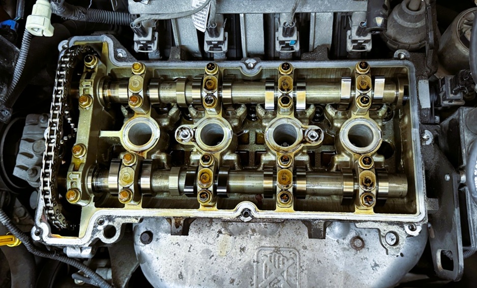 Замена прокладки клапанной крышки Шевроле Спарк