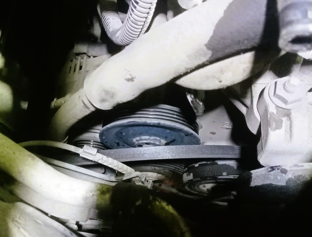 Замена приводного ремня Шевроле Спарк