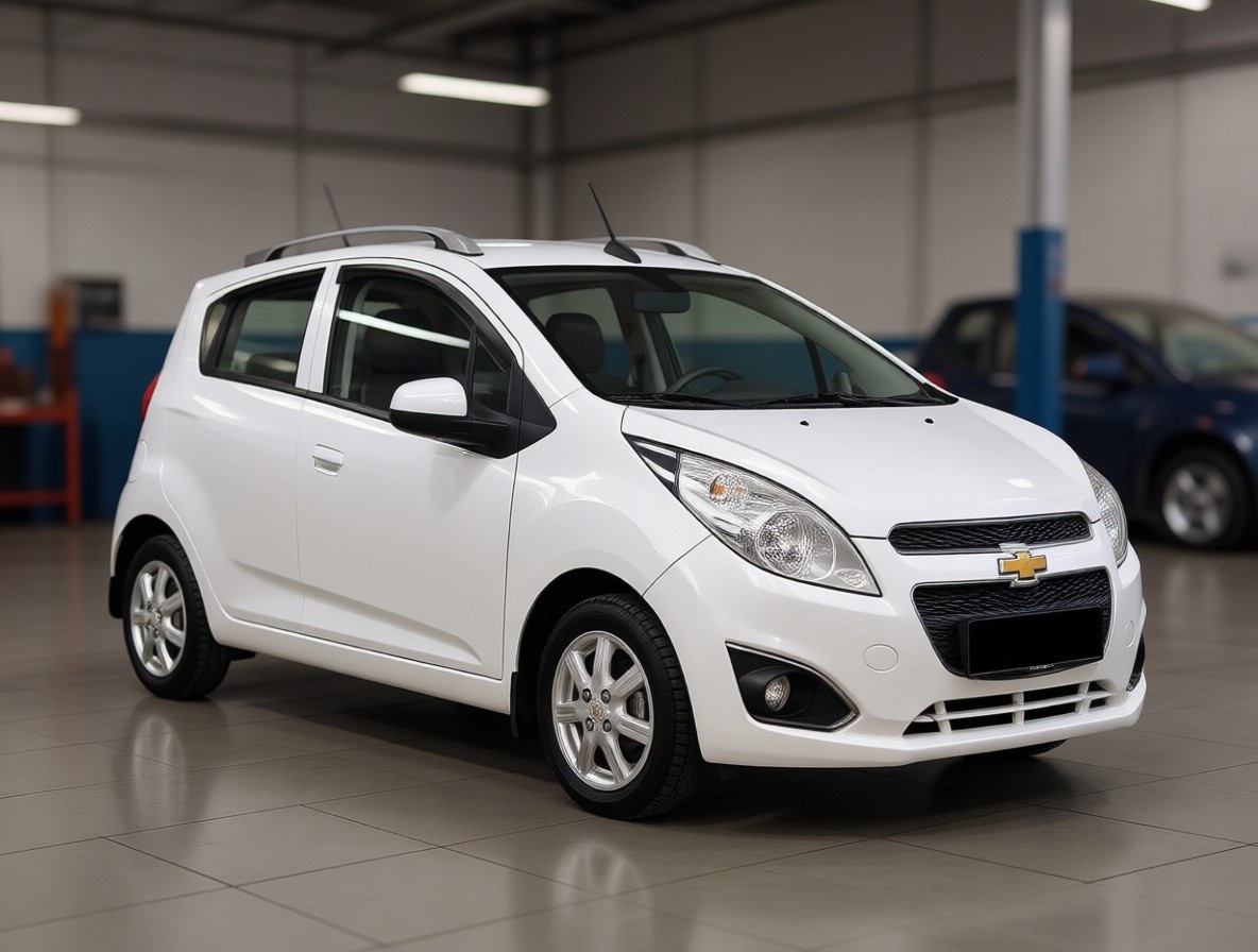 Шевроле Спарк после замены радиатора печки в автотехцентре