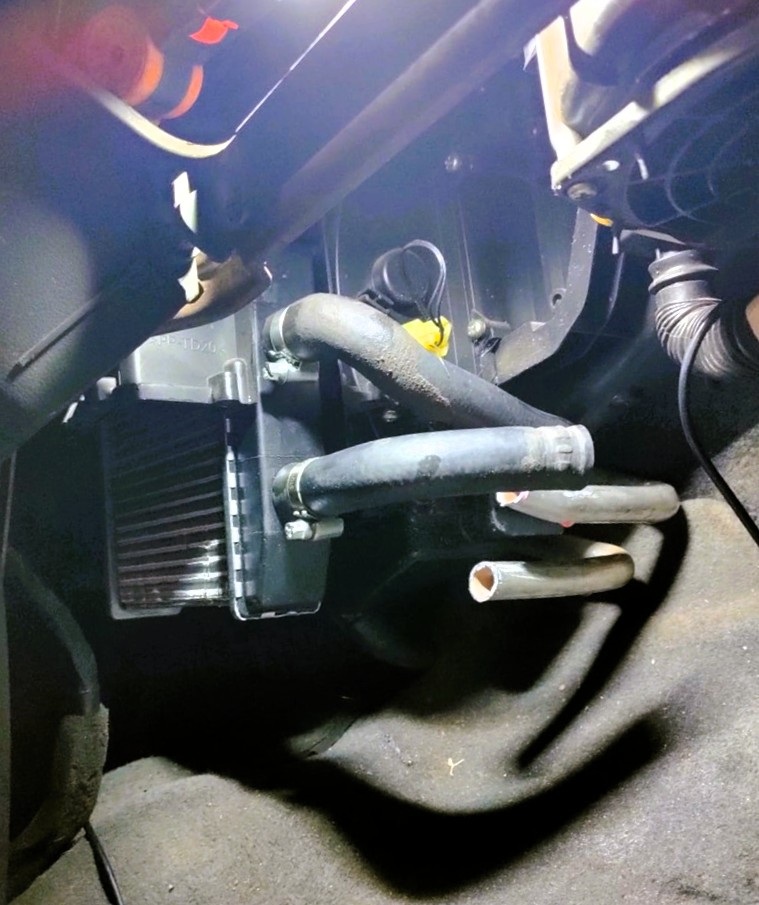 Замена радиатора печки Шевроле Спарк