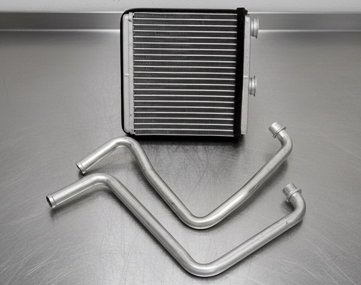 Новый радиатор отопителя с трубками