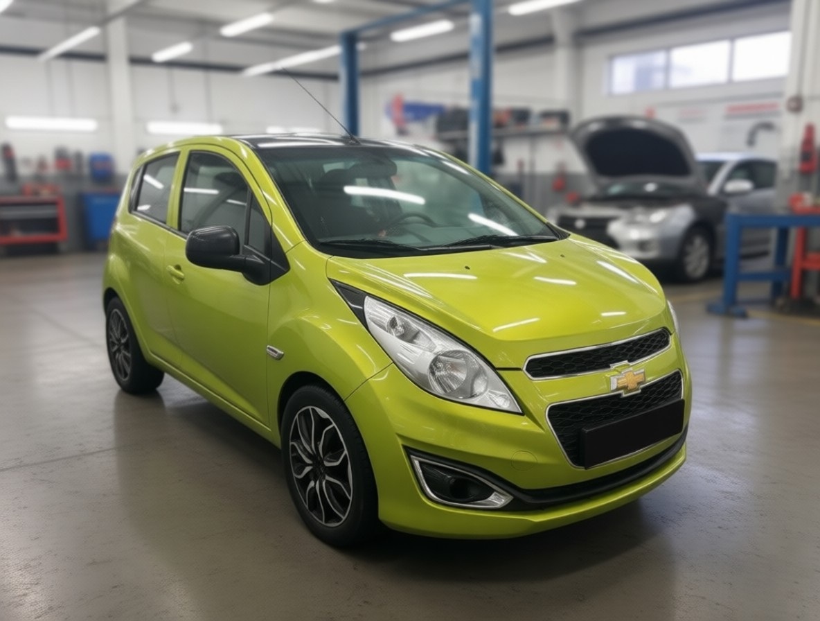 Шевроле Спарк после замены сальника АКПП в автотехцентре