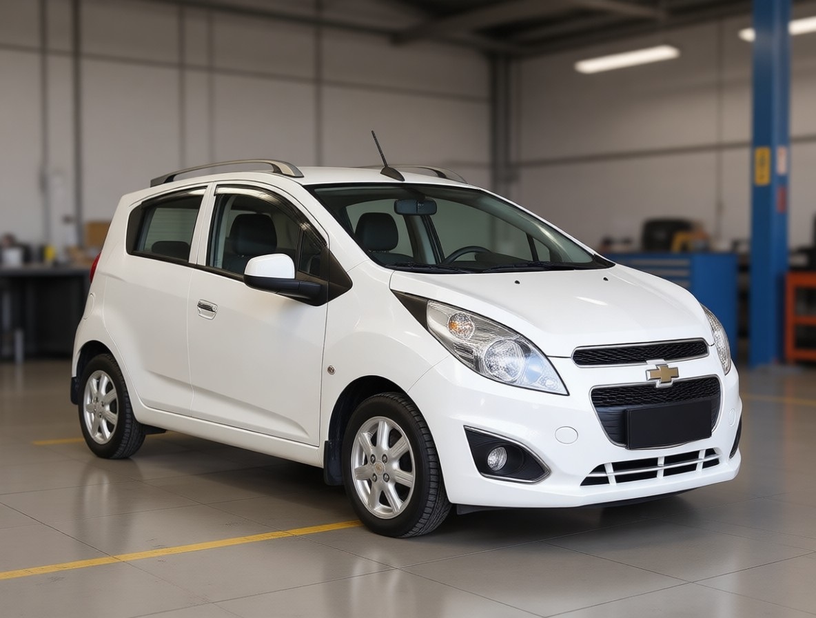 Шевроле Спарк после замены салонного фильтра в автотехцентре