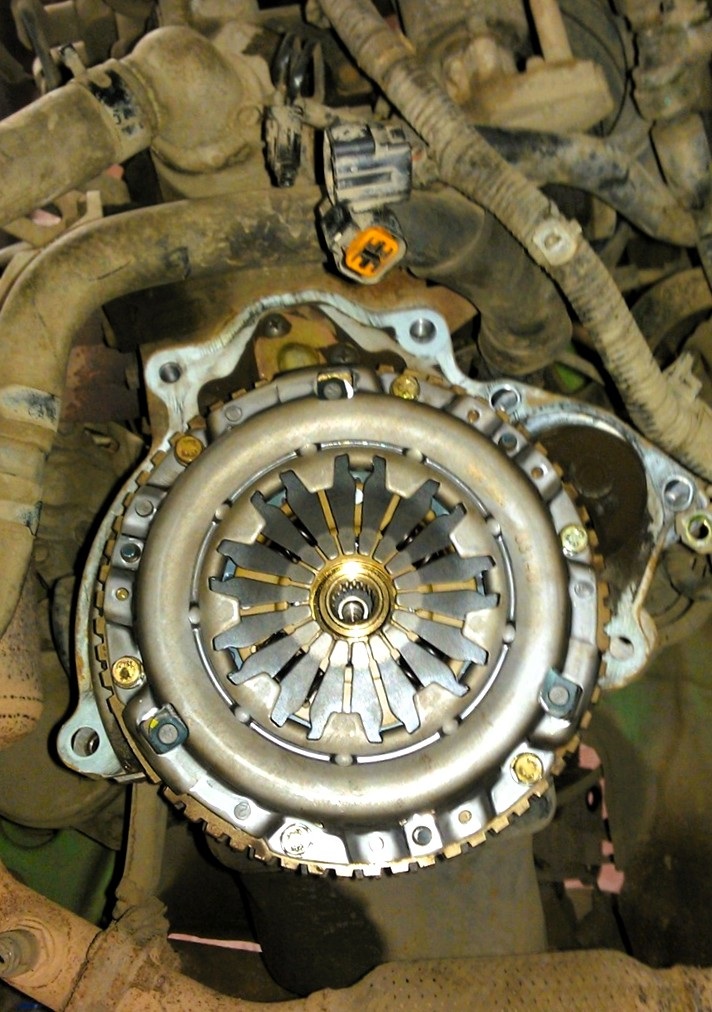 Замена сцепления Шевроле Спарк