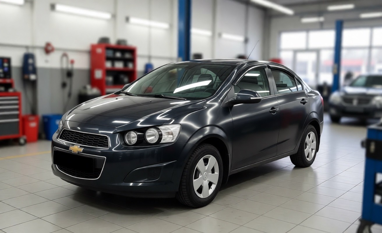 Шевроле Авео после технического обслуживания в автосервисе