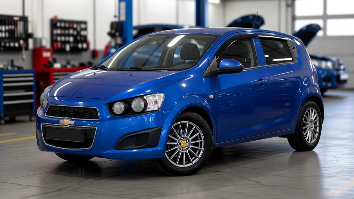 Шевроле Авео после замены свечей зажигания в автотехцентре