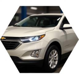 Шевроле Эквинокс после диагностики в автотехцентре