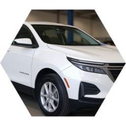 Шевроле Эквинокс после регулировки схода-развала в автотехцентре