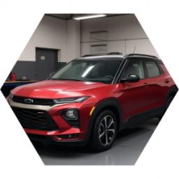 Шевроле Трейлблейзер после замены масла в двигателе в автотехцентре