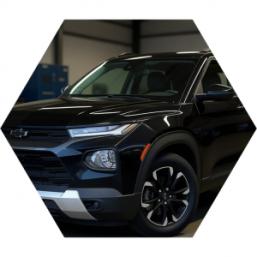 Шевроле Трейлблейзер после замены пружин в автотехцентре