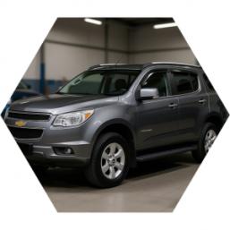 Шевроле Трейлблейзер после замены салонного фильтра в автотехцентре