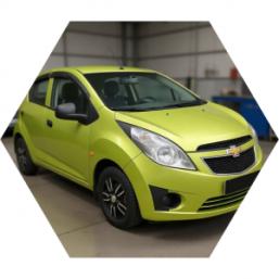 Шевроле Спарк после замены амортизаторов в автотехцентре