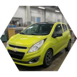 Шевроле Спарк после замены масла МКПП в автотехцентре