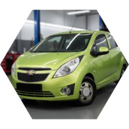 Шевроле Спарк после замены прокладки ГБЦ в автотехцентре