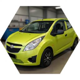 Шевроле Спарк после замены рулевой рейки в автотехцентре