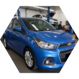 Шевроле Спарк после замены термостата в автотехцентре