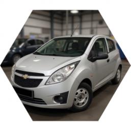 Шевроле Спарк после замены втулок стабилизатора в автотехцентре