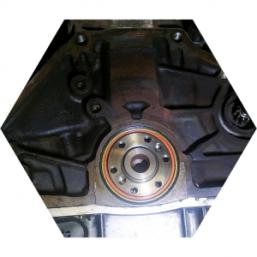 Замена заднего сальника коленвала Шевроле Спарк