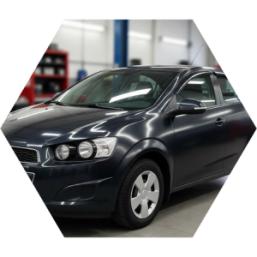 Шевроле Авео после технического обслуживания в автосервисе