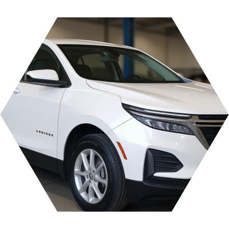 Шевроле Эквинокс после регулировки схода-развала в автотехцентре