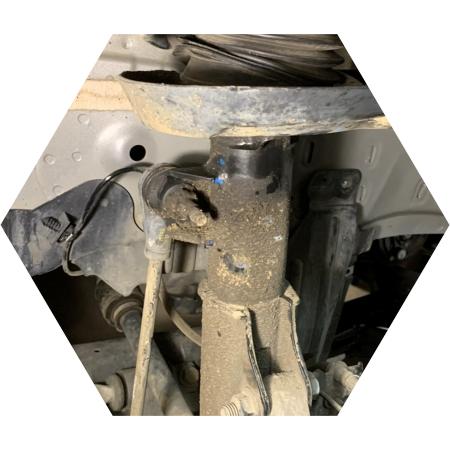 Замена амортизаторов Шевроле Эквинокс