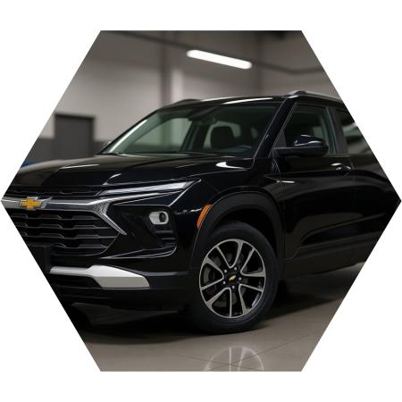 Шевроле Трейлблейзер после замены лобового стекла в автотехцентре